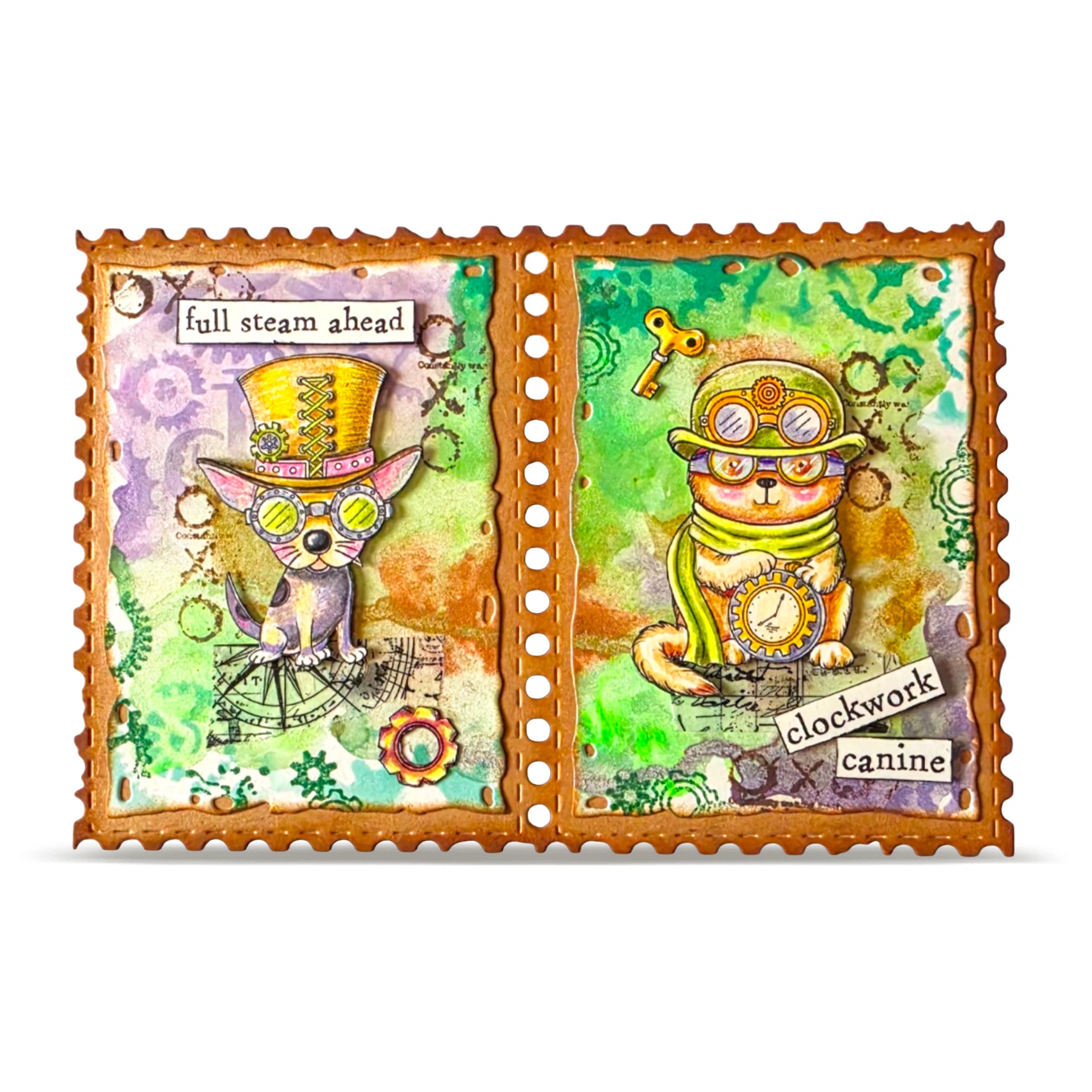 Aall and Create Steamheart PC-270 sjablong 15x15 tannhjul