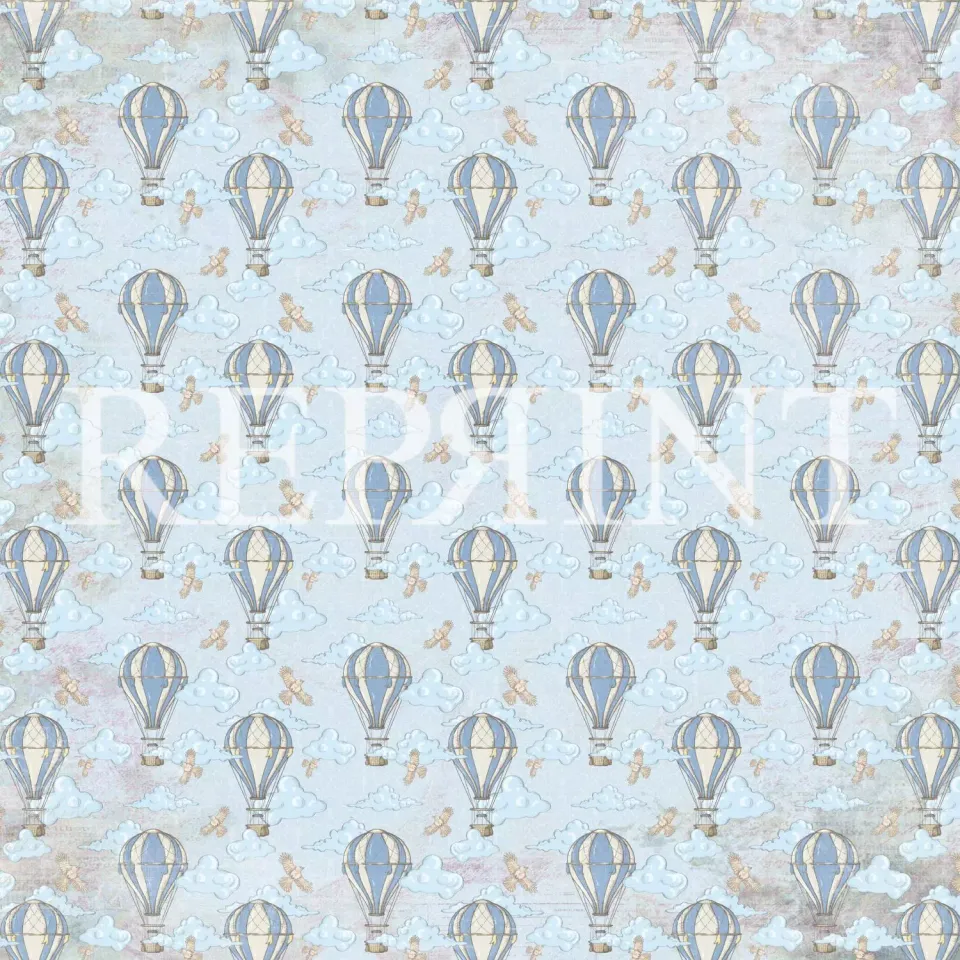 Reprint Little Boy In the Air mønsterpapir 30x30