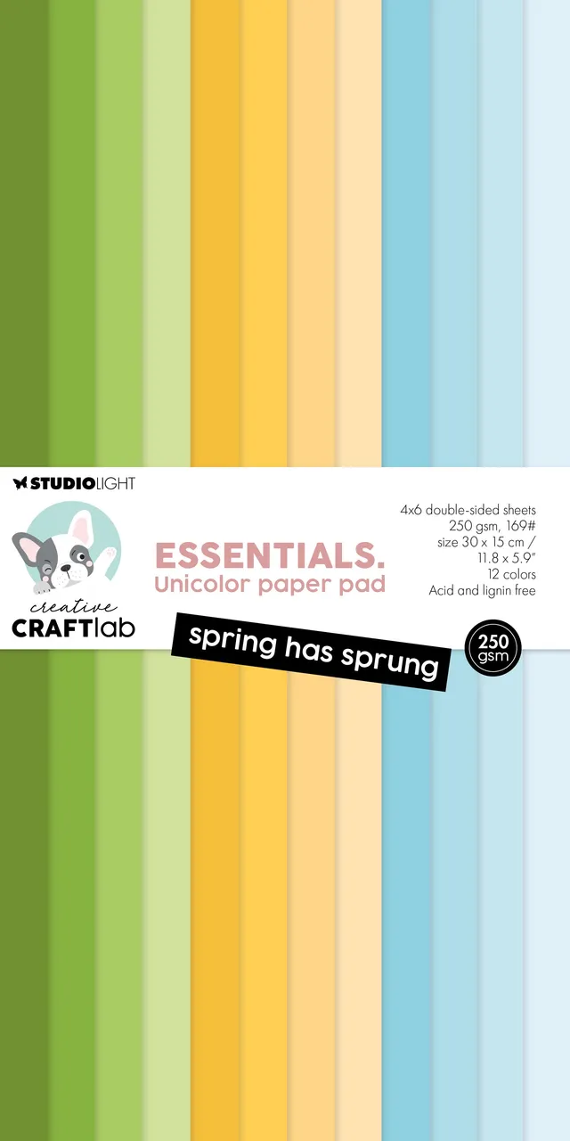 Creative Craftlab Spring has Sprung papirblokk 24 ark