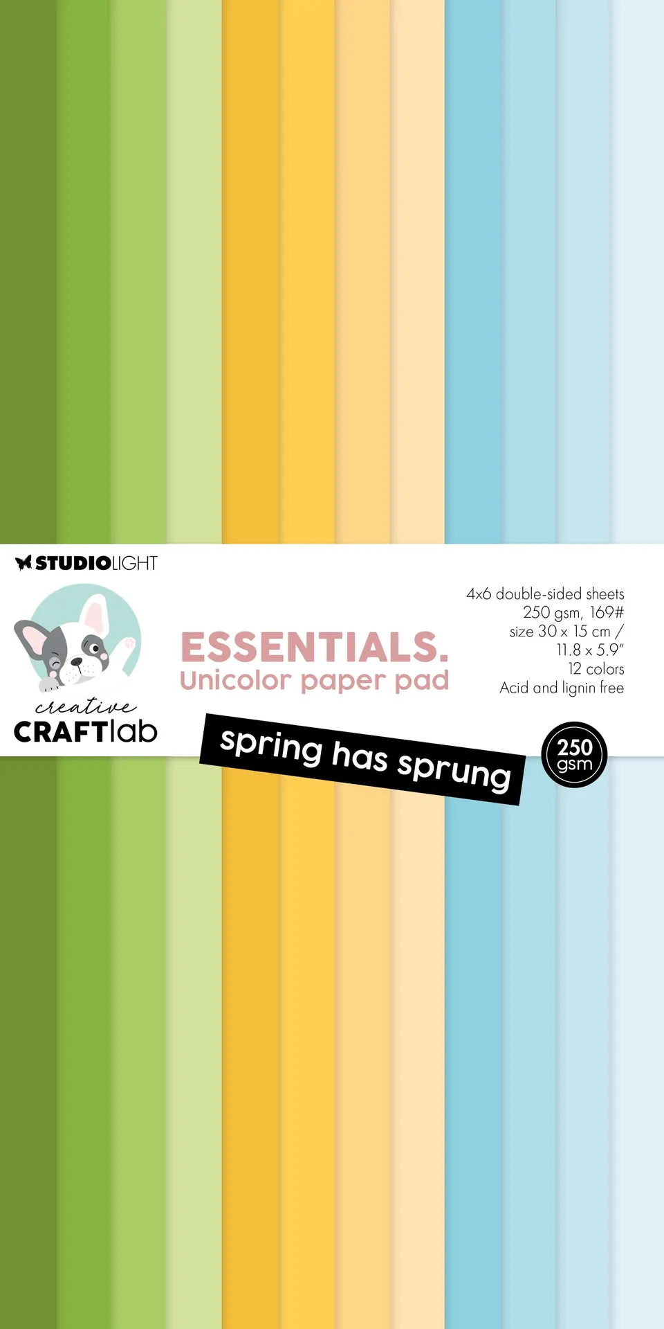 Creative Craftlab Spring has Sprung papirblokk 24 ark