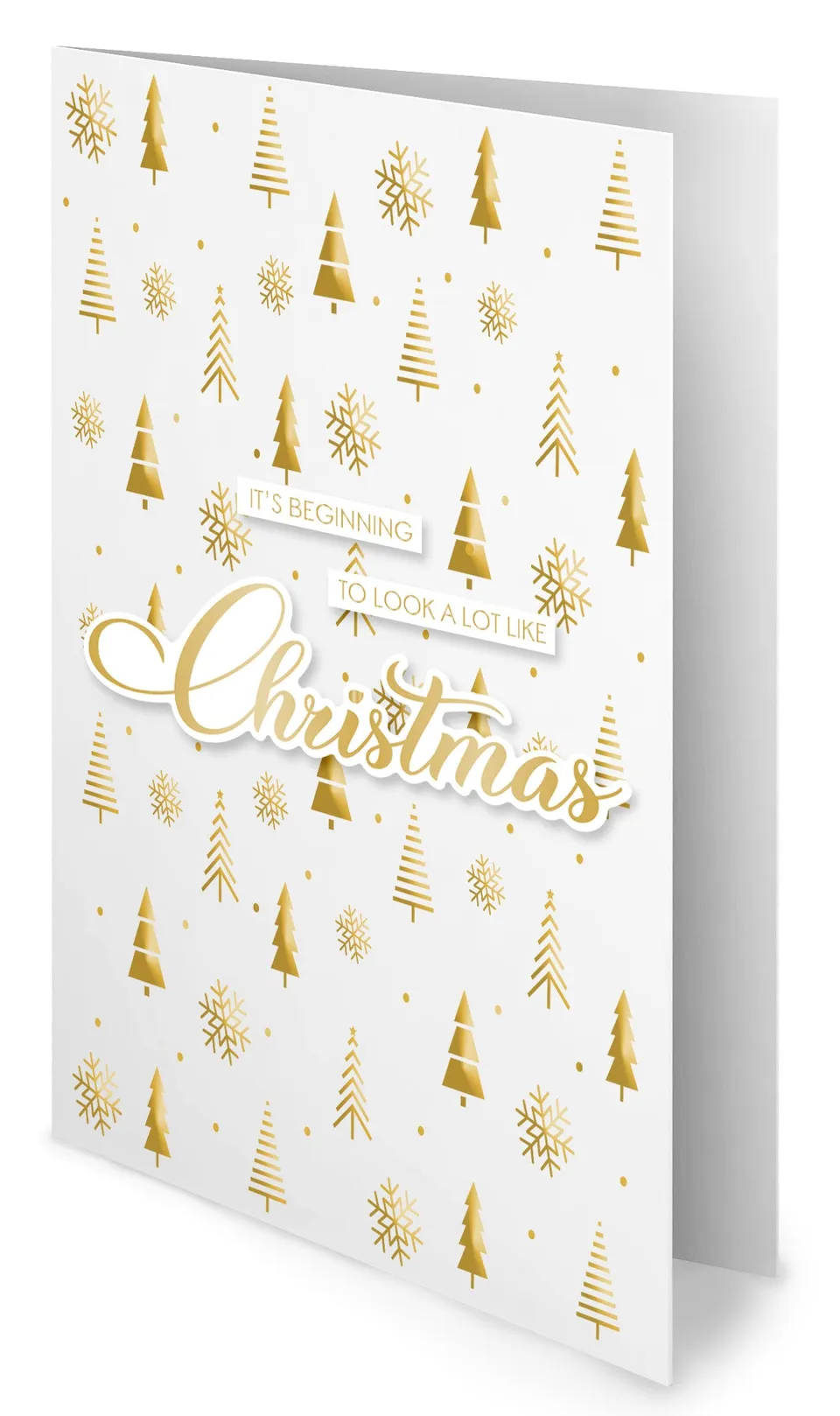 Studio Light Essentials Gold patterns foliekort 24 ark