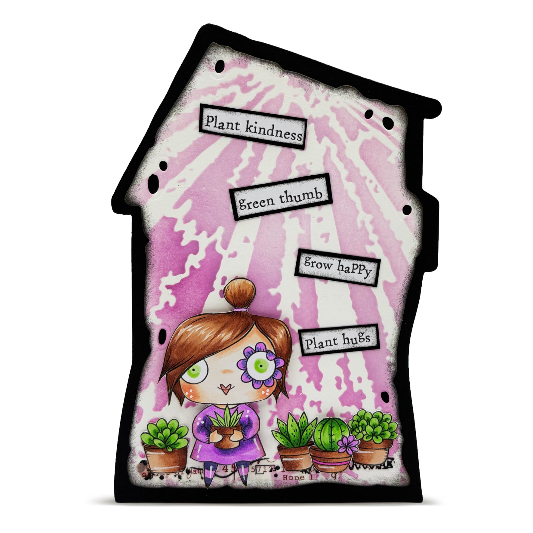 AALL & Create PC-256 Solar Veil sjablong 15x15 cm mylar