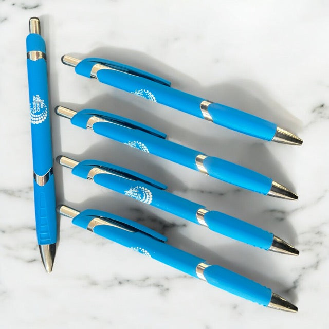 Couture Creations stylus kulepenn blå blekk 146 mm