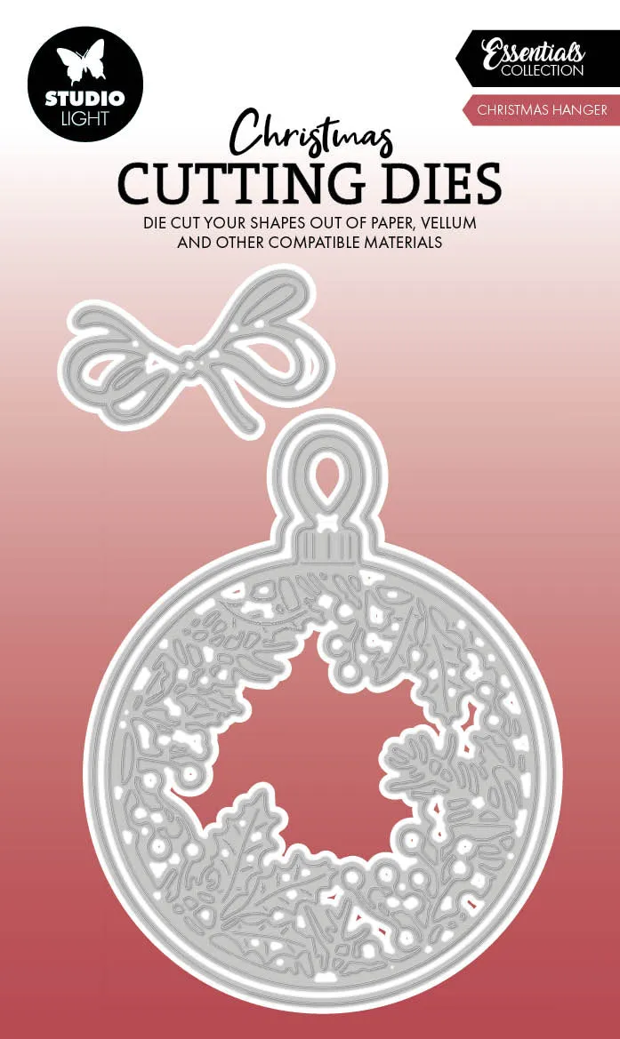 Studio Light Essentials Christmas hanger dies 92x139 mm