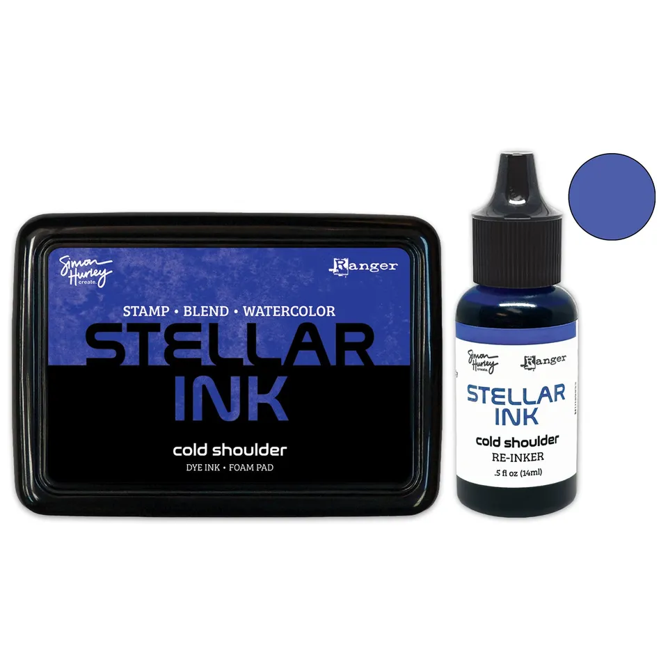 Simon Hurley Stellar Cold Shoulder stempelpute med refill kald