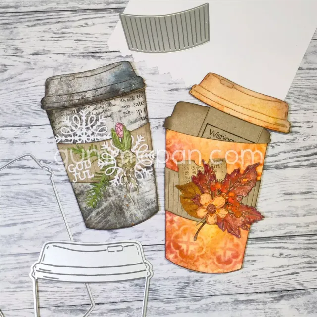 Gummiapan DIY Coffee To Go dies kaffekopp
