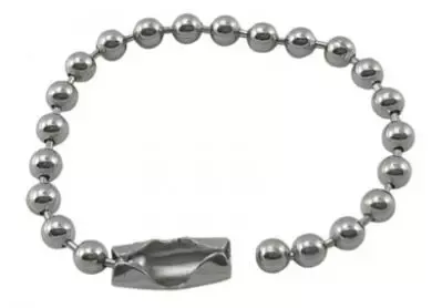 Korthobby Ball Chain kulekjede metall