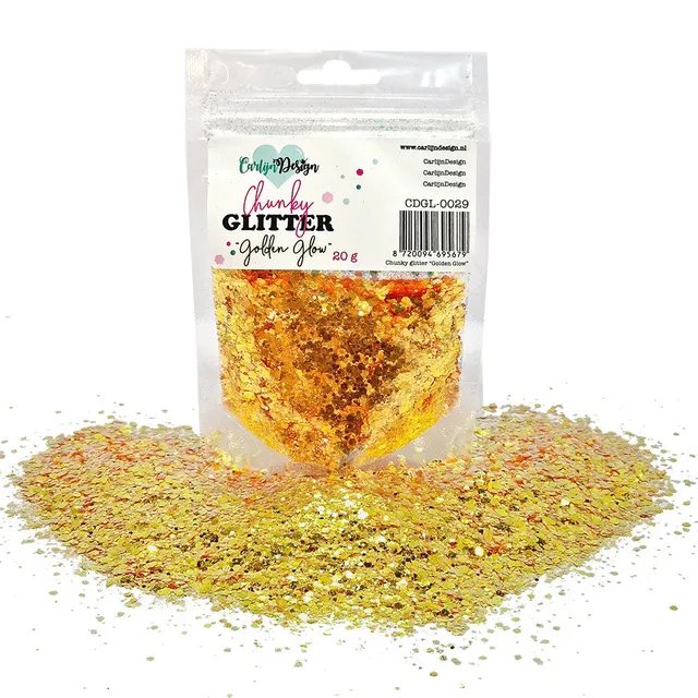 CarlijnDesign CDGL-0029 chunky glitter golden glow 20 g