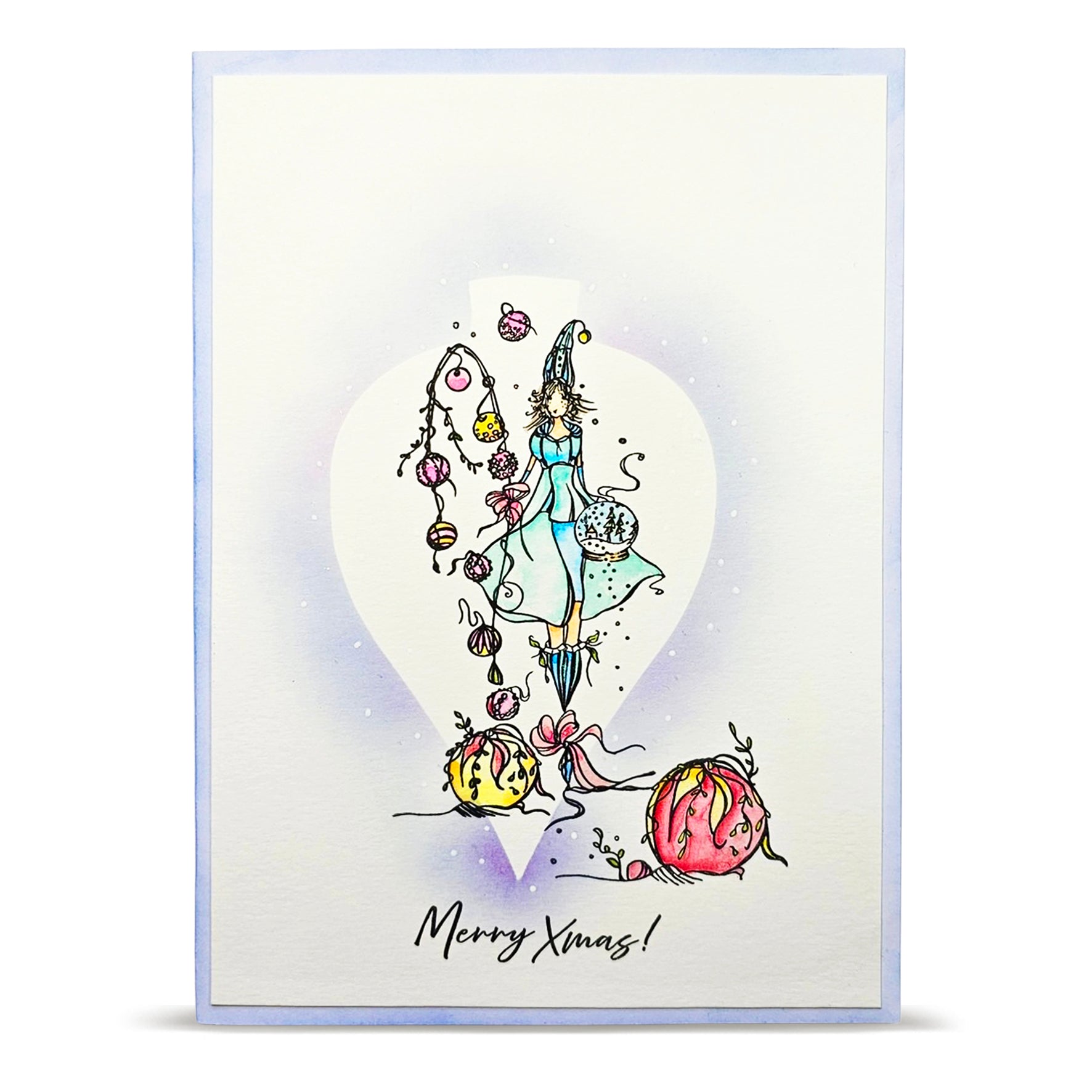AALL & Create TP-1469 Baubles of Season stempel A6