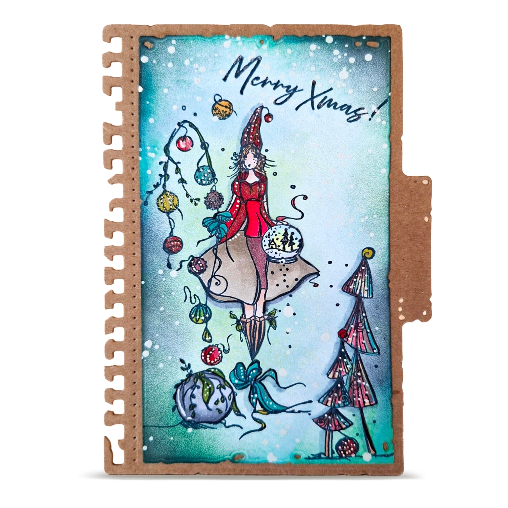 AALL & Create TP-1469 Baubles of Season stempel A6