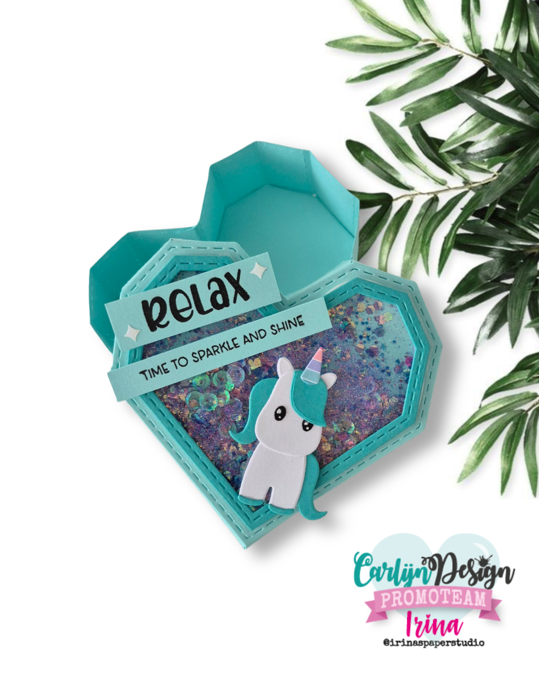 CarlijnDesign Magic Unicorn CDJD-0081 dies enhjørning