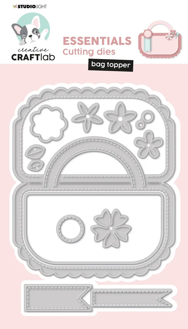 Studio Light Creative Craftlab Bag topper dies til poser