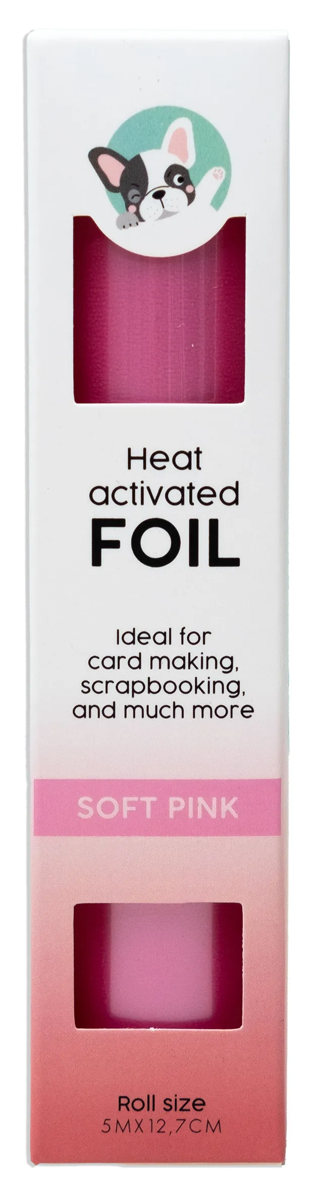 Creative Craftlab Essentials Soft Pink hot foil folie lys rosa