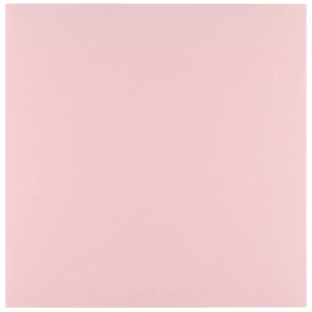 Florence Linen kartong rose 12x12 10 ark