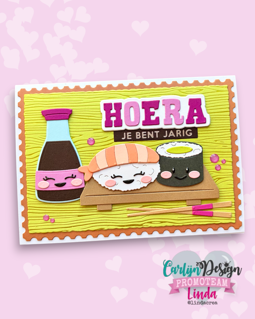 CarlijnDesign Soy Sweeties CDSN-0391 dies sushi matmotiv