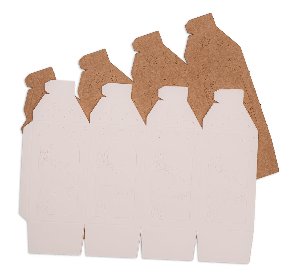 Studio Light Essentials Reindeer die-cut papirblokk 10 ark reinsdyr