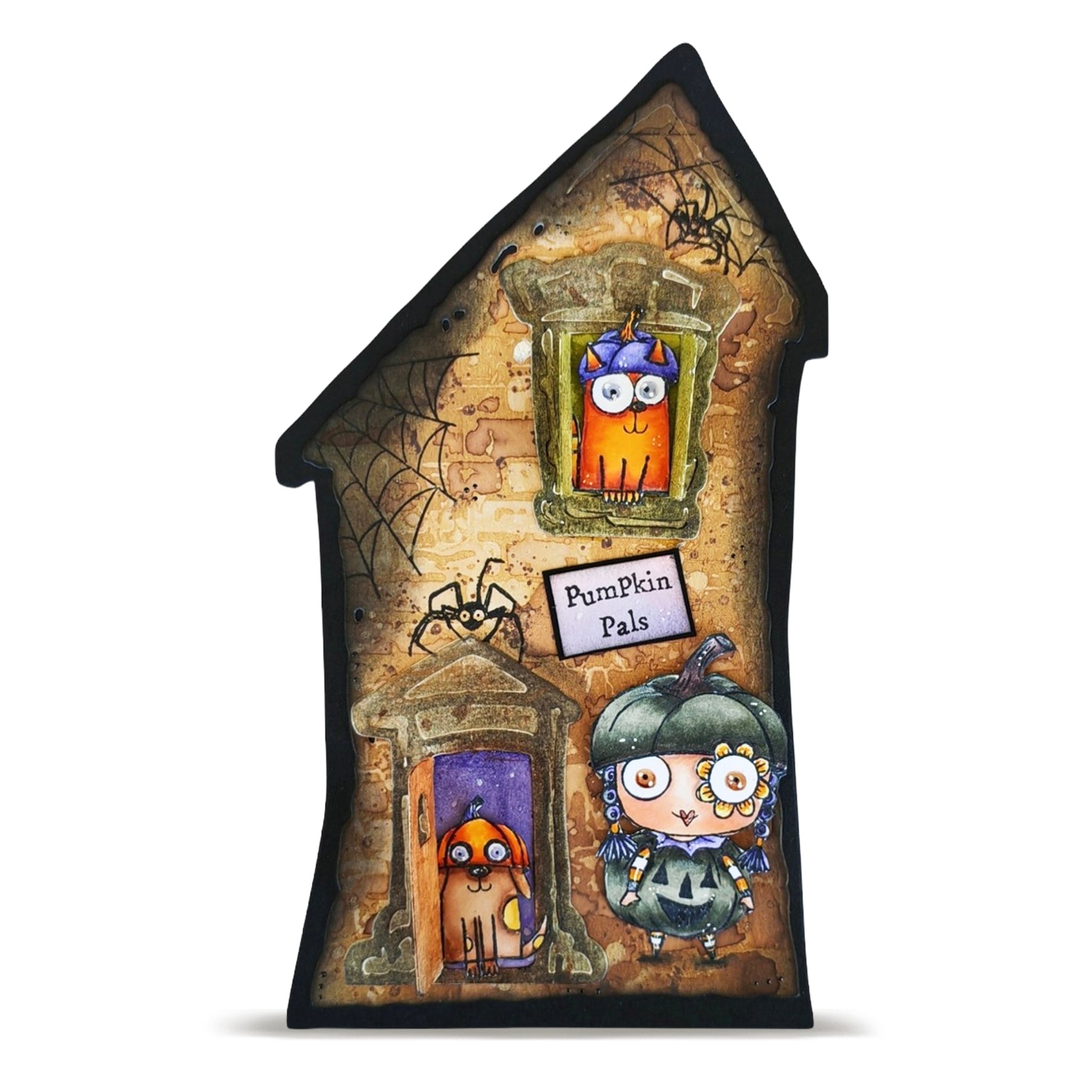 Aall and Create TP-1426 Pumpkin Pals stempelsett A7 halloween