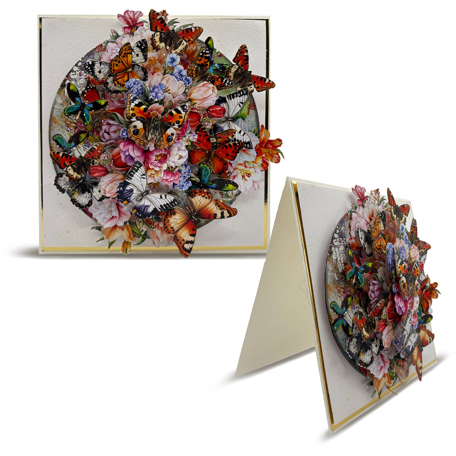 Aall and Create Meadow Bloom ephemera dieskutt blomster 99stk