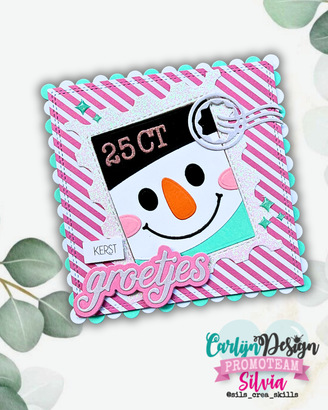 CarlijnDesign Kerst Groetjes CDJD-0094 dies jul nisse