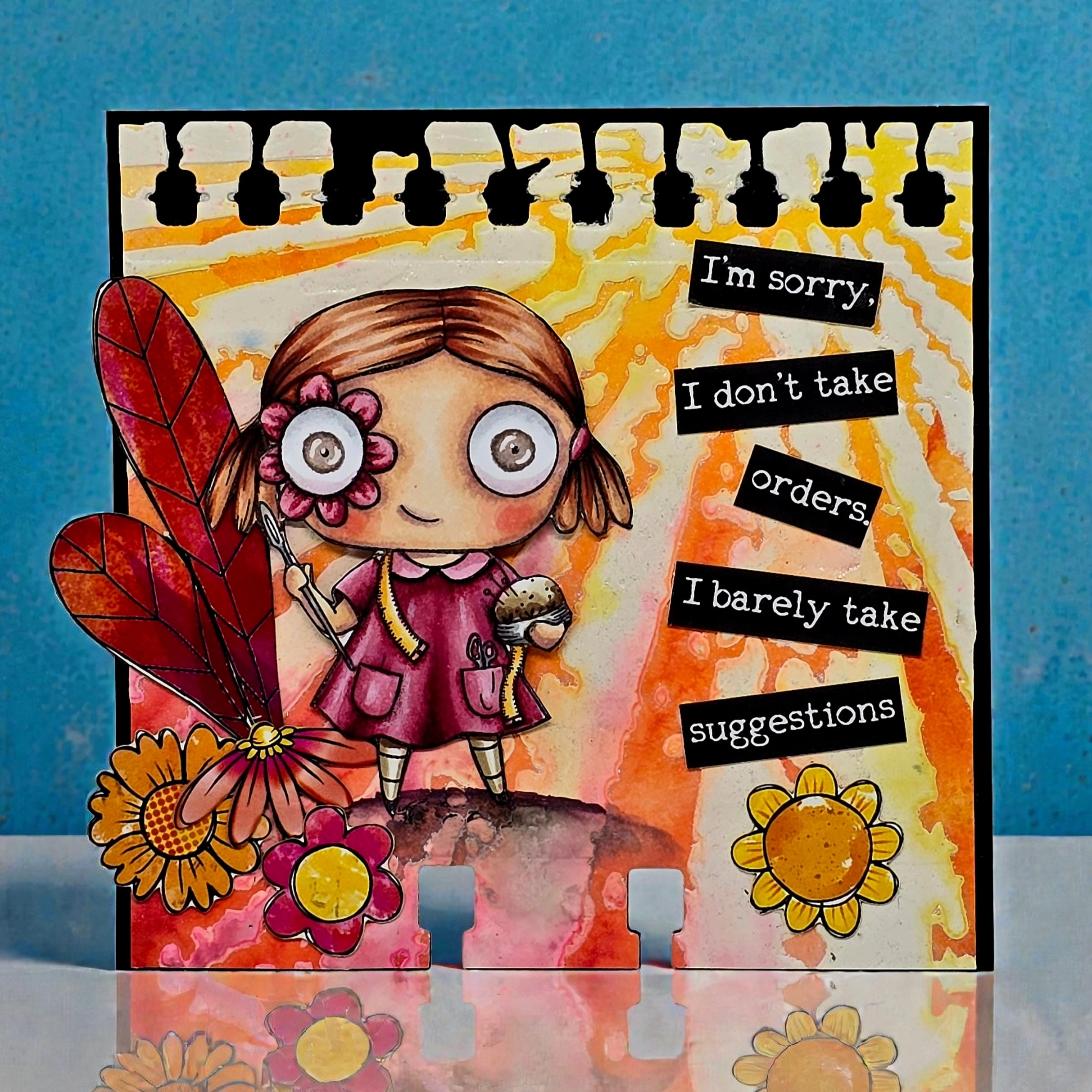 Aall and Create TP-1362 Sew Happy stempel A7