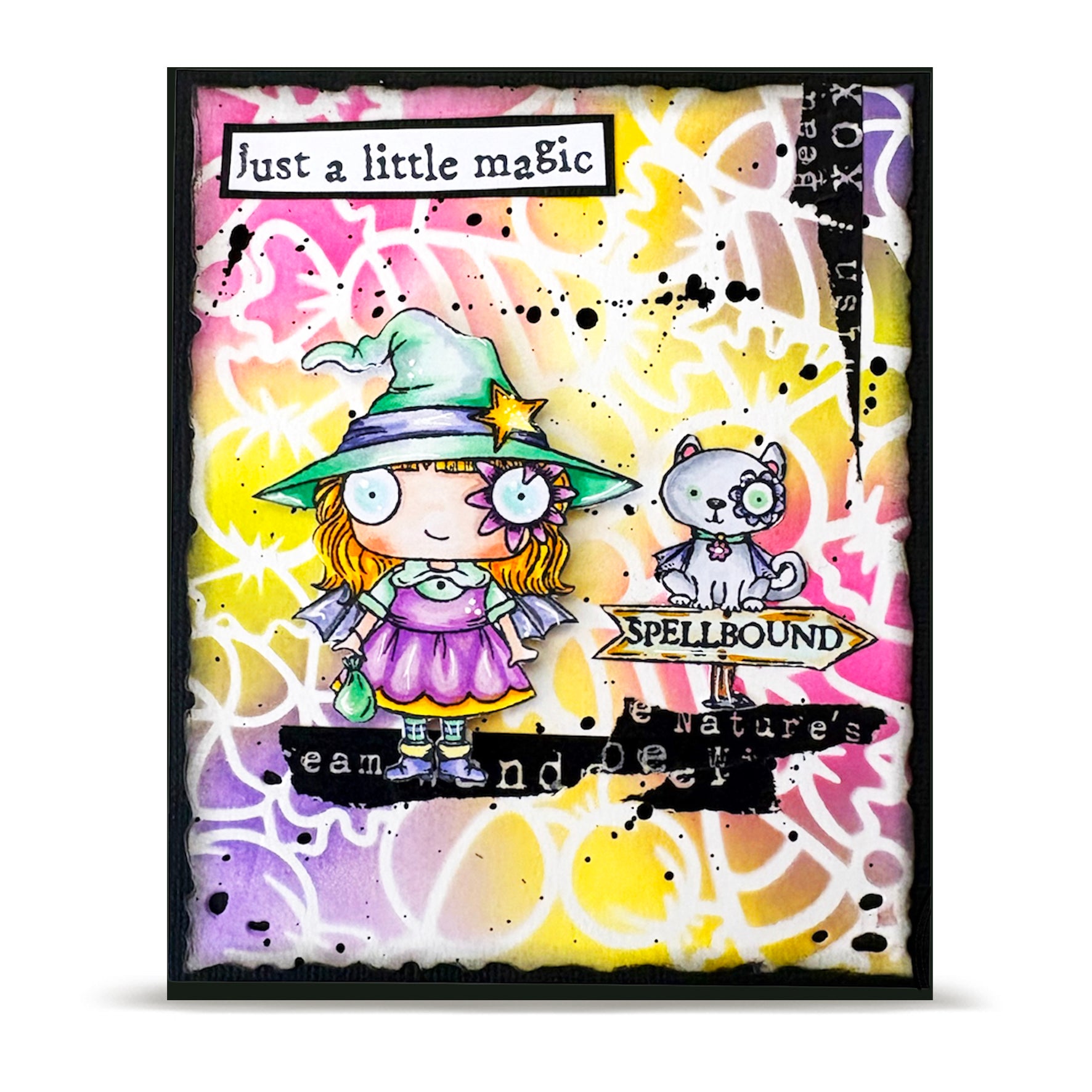 AALL & Create TP-1424 Spellbound stempelsett A7 halloween