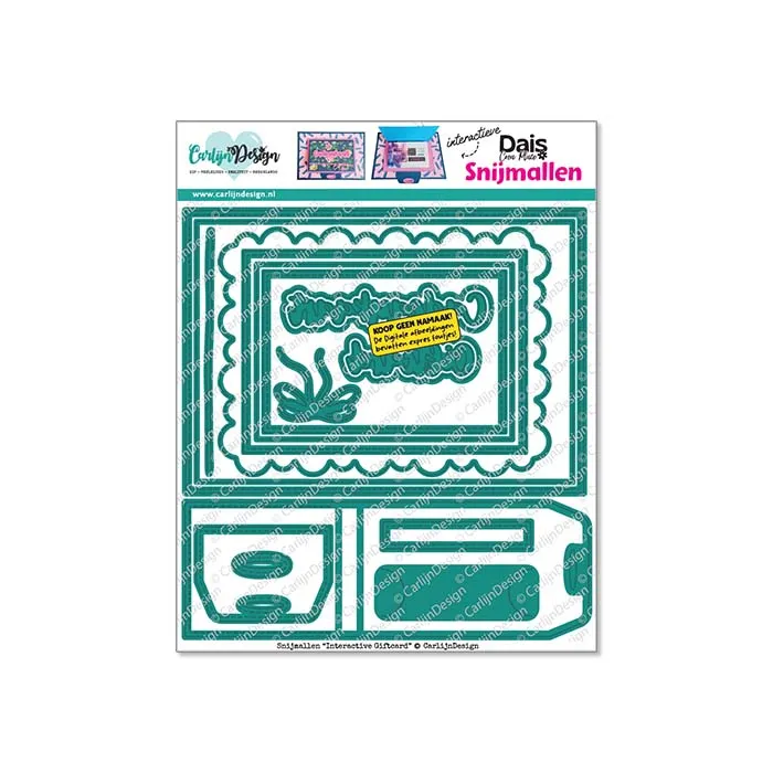 CarlijnDesign Interactive Giftcard CDSN-0361 dies A6 gavekort