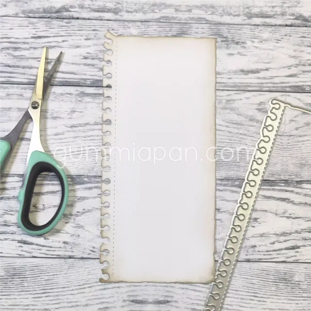 Gummiapan Slimline Anteckningsblad dies