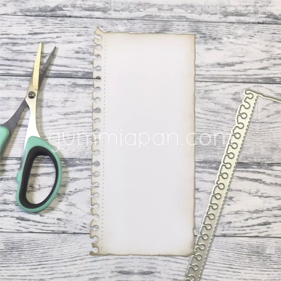 Gummiapan Slimline Anteckningsblad dies
