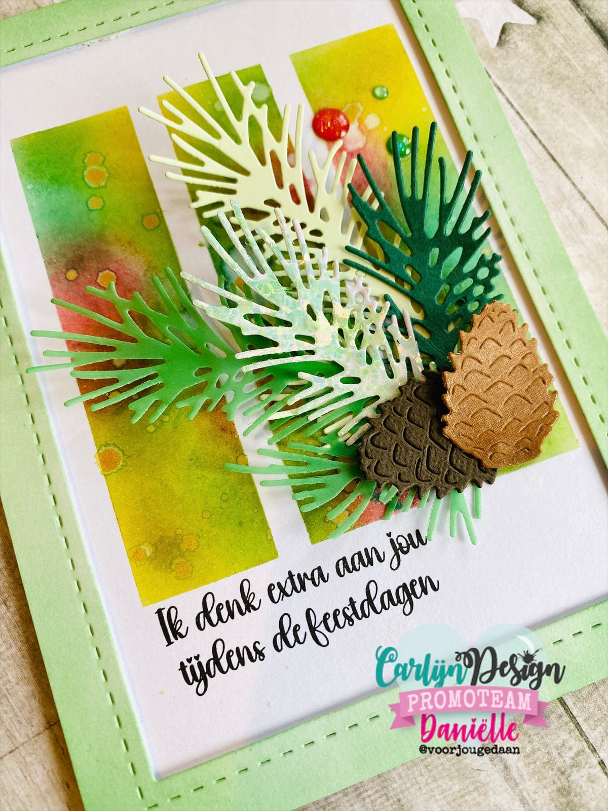 CarlijnDesign Kersttakken CDSN-0181 dies jul