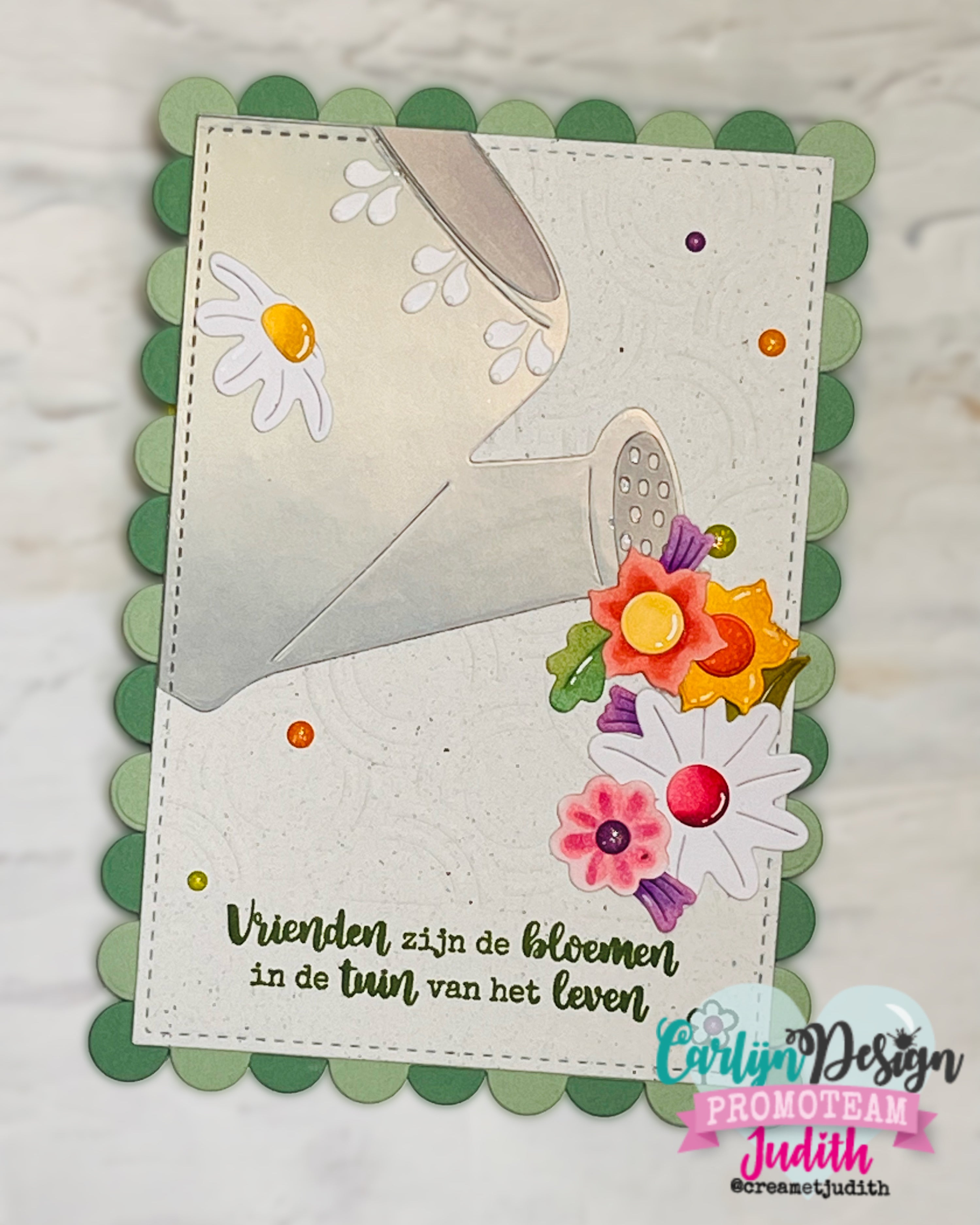 CarlijnDesign Wijze Woorden 3 CDST-0155 stempel A6
