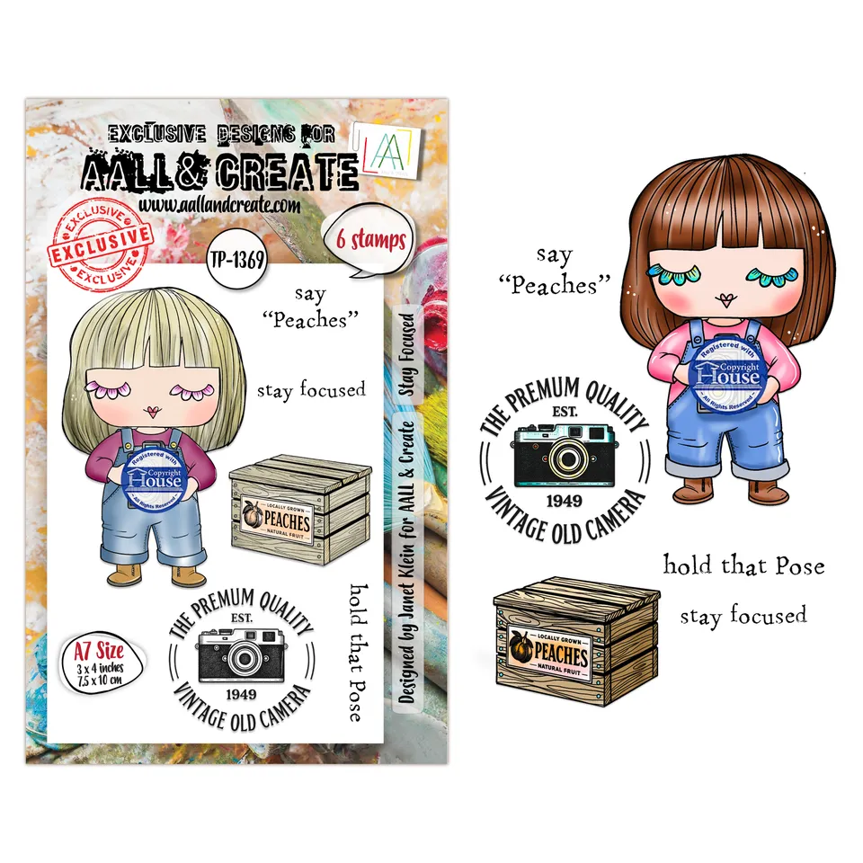 Aall and Create TP-1369 Stay Focused stempel A7
