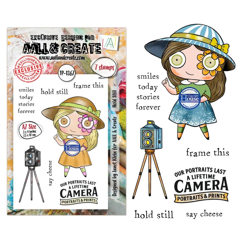 Aall and Create TP-1367 Hold Still stempel A7