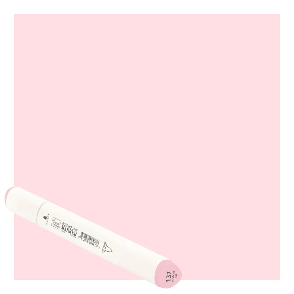 Couture Creations Twin Tip tusj medium pink alkohol dobbel