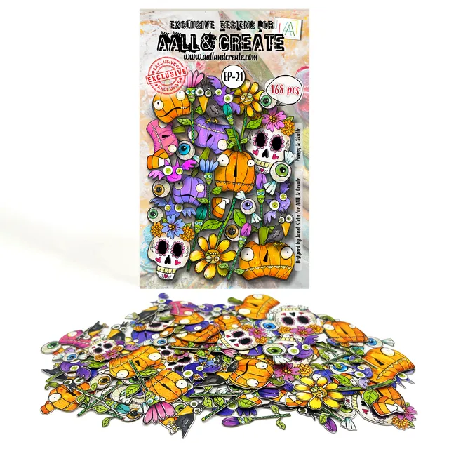 Aall and Create EP-21 Pumps & Skullz ephemera dieskutt 168