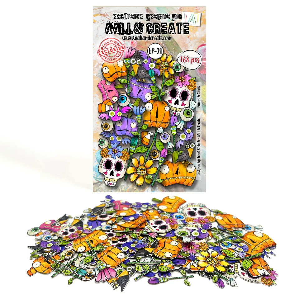 Aall and Create EP-21 Pumps & Skullz ephemera dieskutt 168