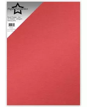 Korthobby Paper Favourites Terracotta perlepapir