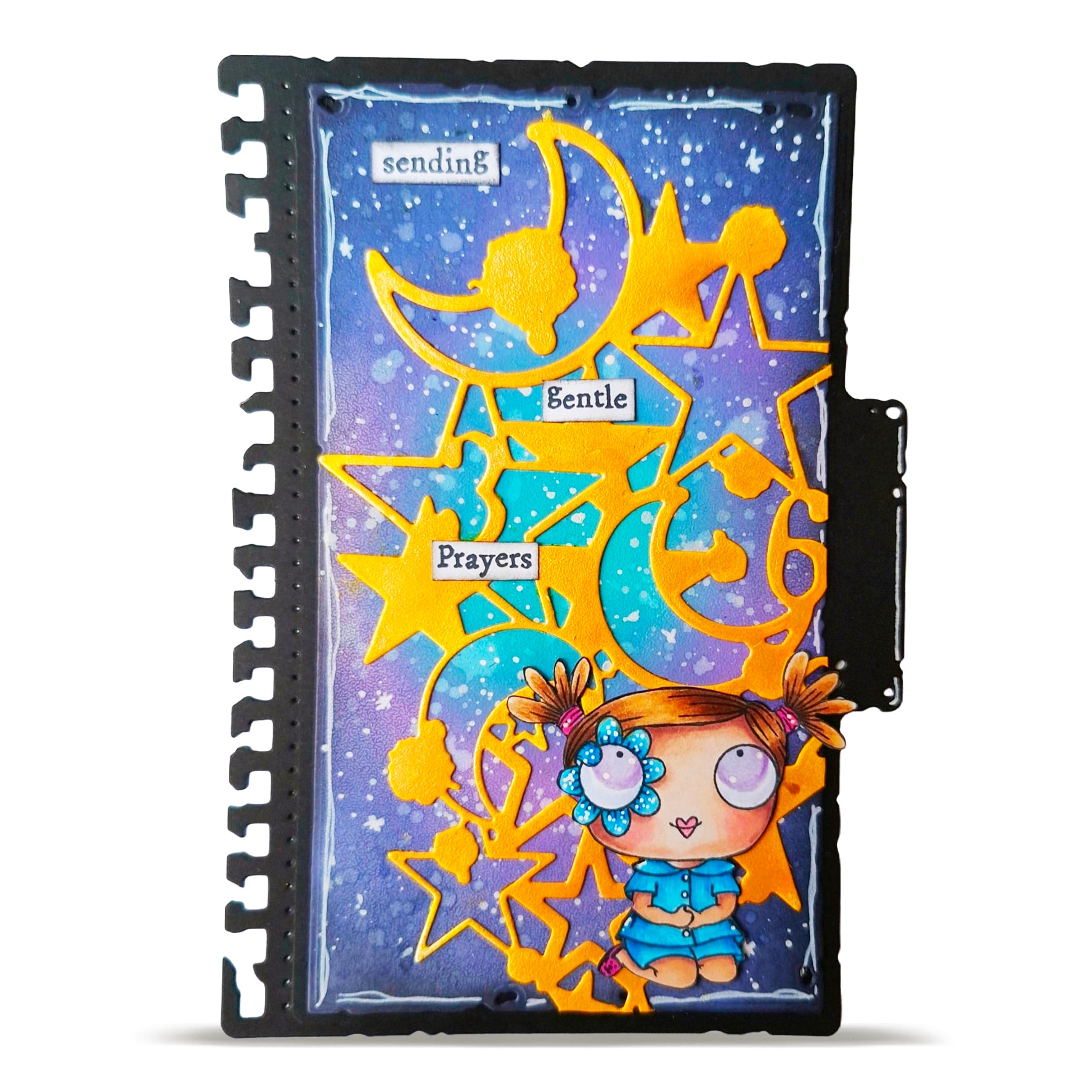 AALL & Create DI-24 Moon Stars diesett 8,6x15,5 cm 1 die