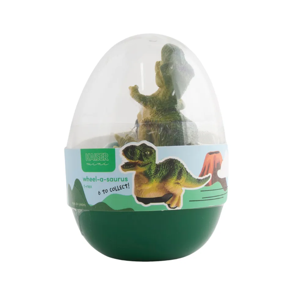 KaiserCraft Toy Box Wheelasaurus lekedinosaur T-Rex med hjul