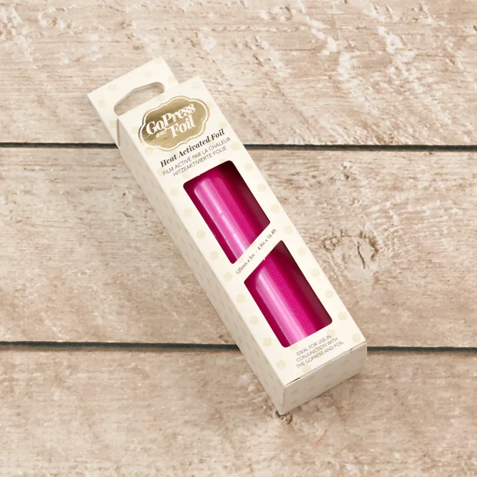 Couture Creations Foil Pastel Pink folie 125 mm x 5 m