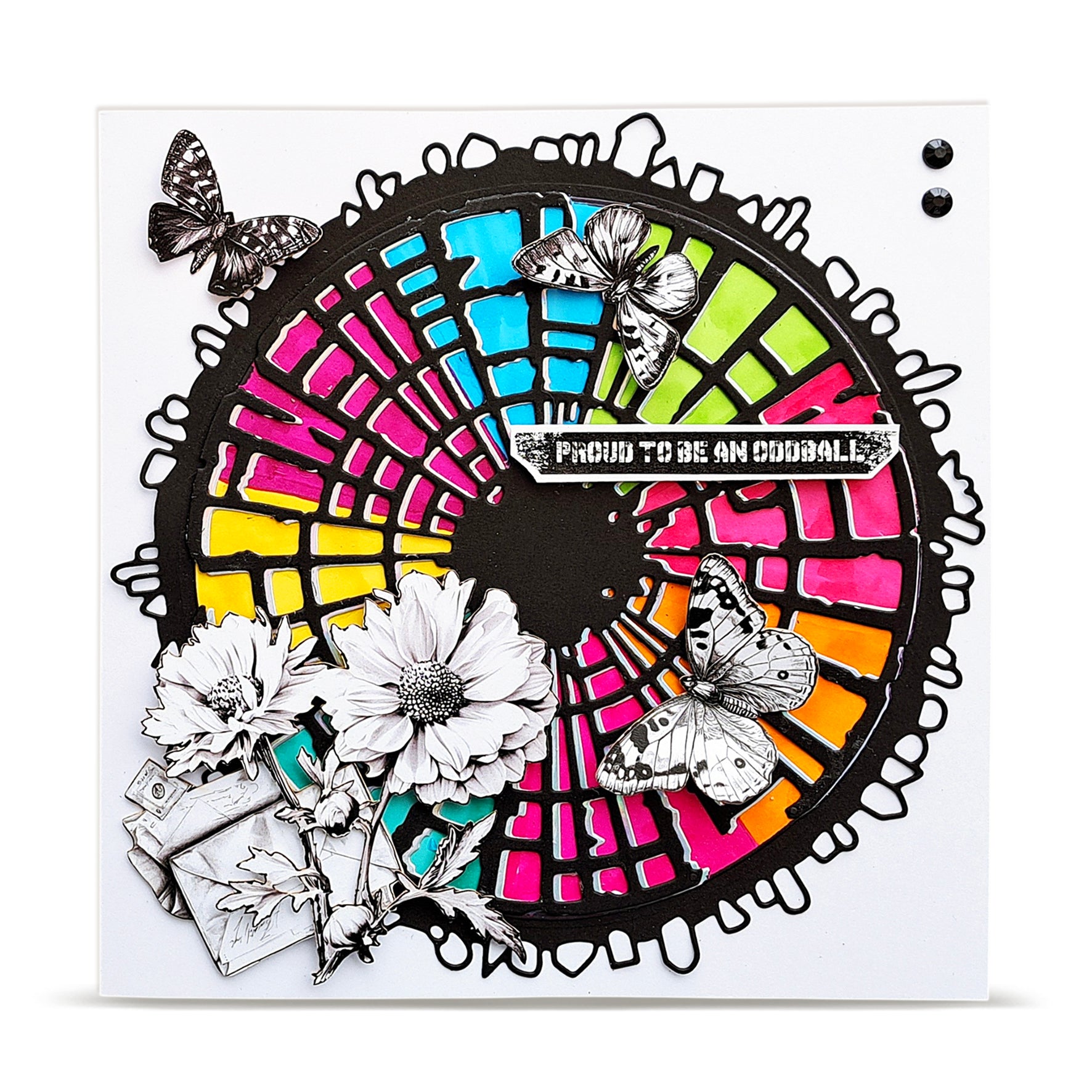 Aall and Create DI-114 Maze Wheel dies 14x14 cm