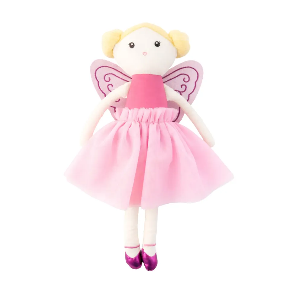 KaiserCraft Toy Box Pink Fairy stoffdukke rosa