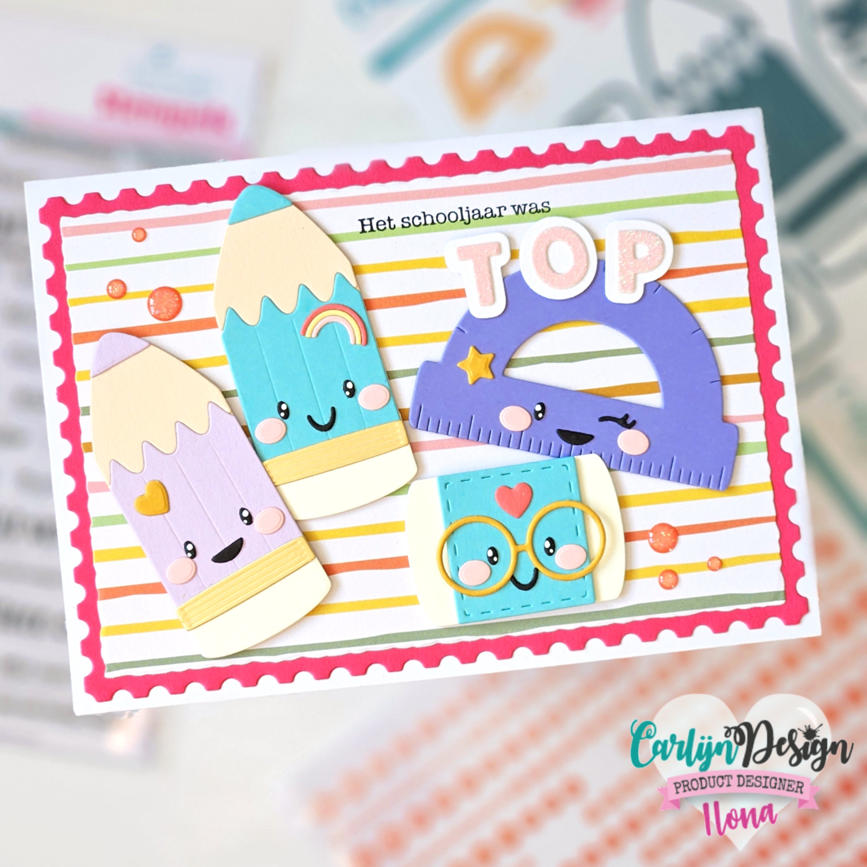 CarlijnDesign Pen Pals CDSN-0306 dies skole