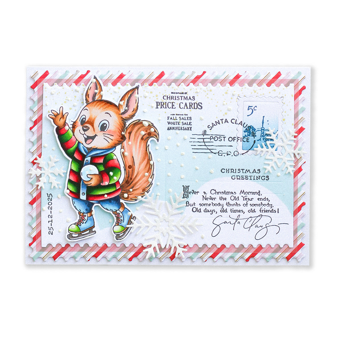 Studio Light Essentials Ice Skating clear stempel vinter