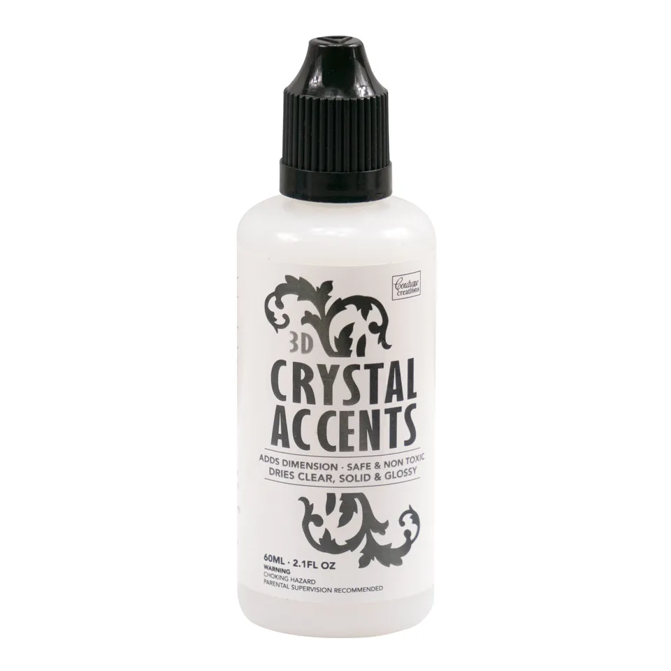 Couture Creations 3D Crystal Accents 3D-lakk 60 ml blank