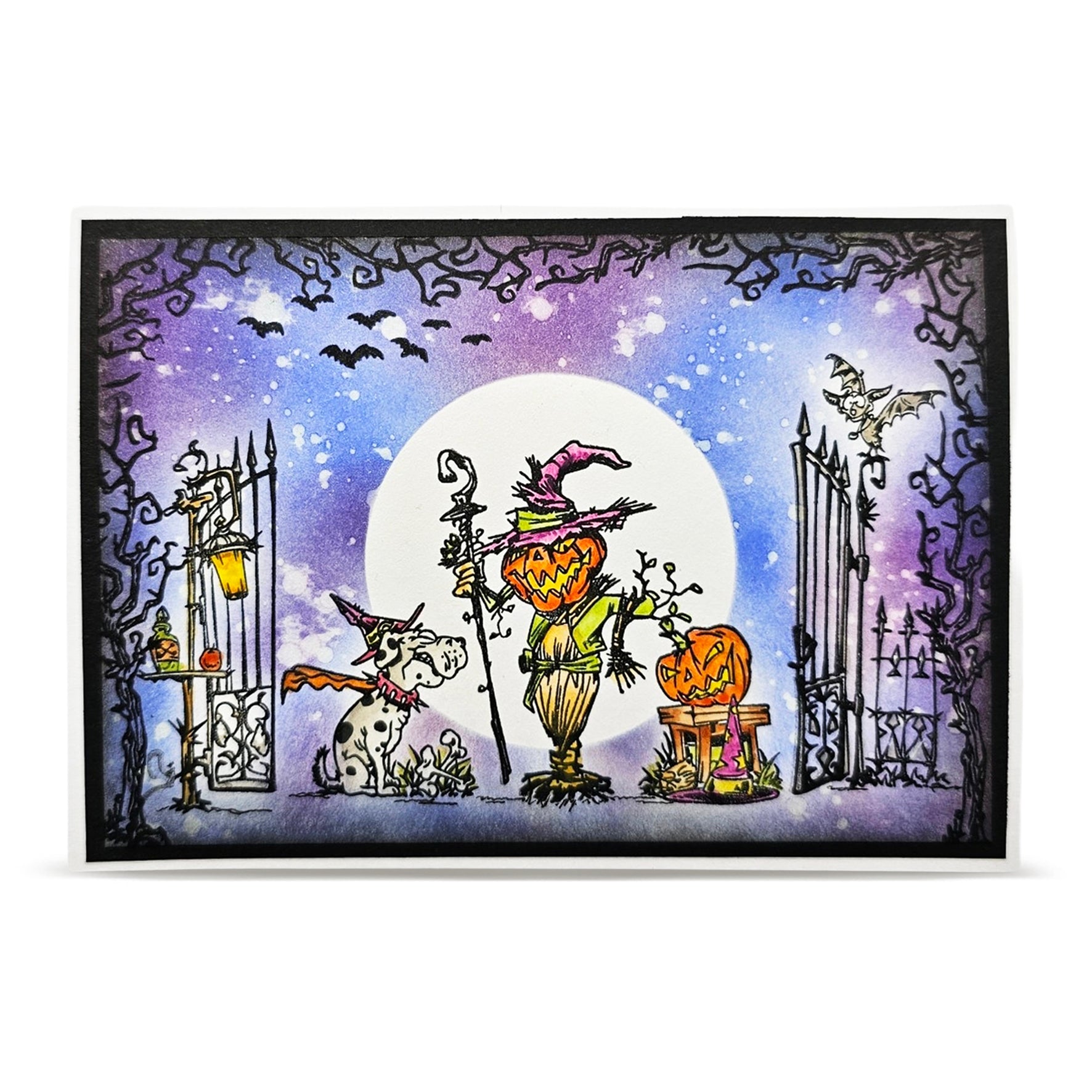 Aall and Create TP-1505 stempelsett A6 Wicked Chores 9 motiv