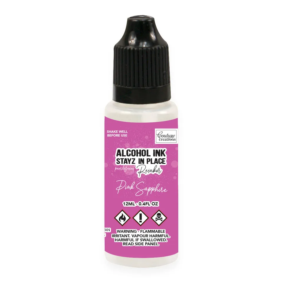 Couture Creations Stayz Pink Sapphire blekk refill perlemor