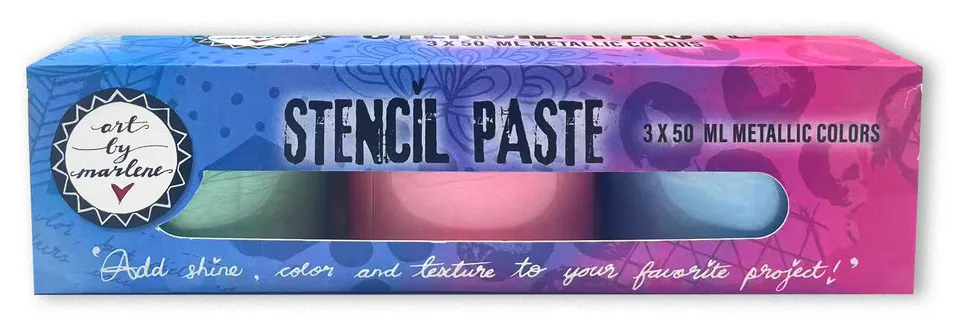 Art by Marlene Essentials stencilpasta 3x50ml