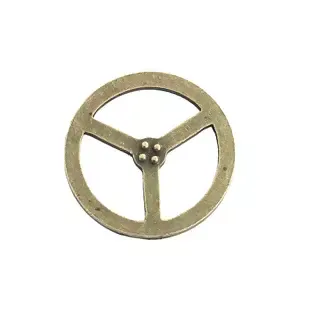 Korthobby Stort gear tannhjul bronse metallpynt