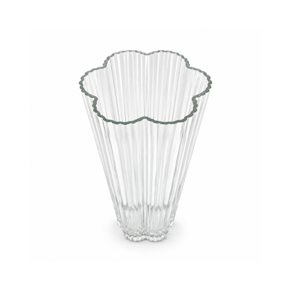 KaiserCraft Lagoon Small Scalloped vase klar glass