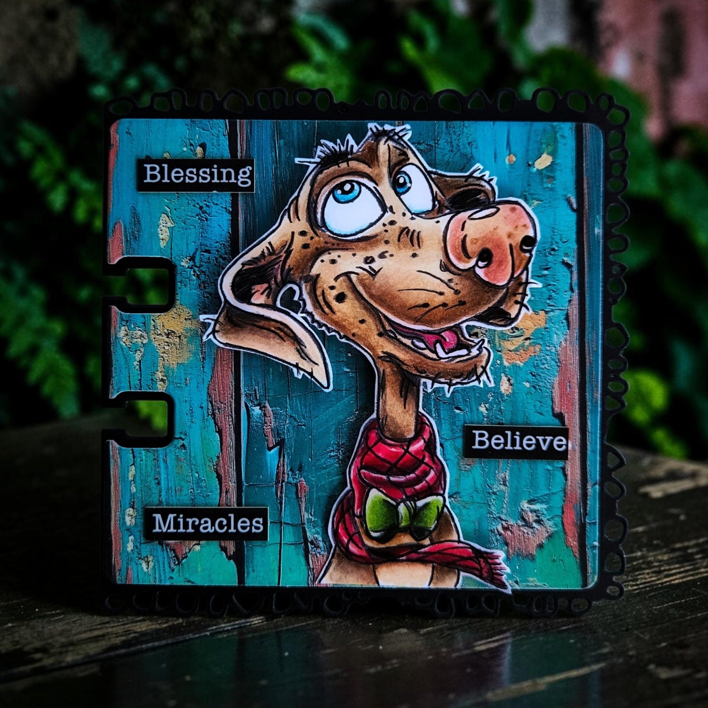 Aall and Create TP-1493 Merry Woofmas stempelsett A6 hund